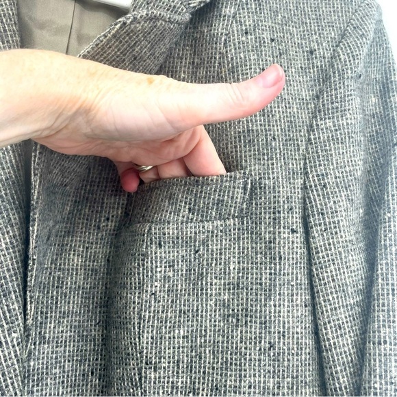 Casa de Lana Vintage Wool Tweed Cardigan Size 13-14 - Picture 6 of 10